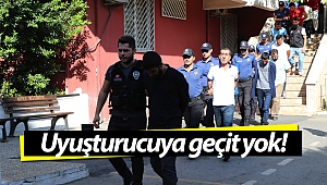 13 adrese eş zamanlı uyuşturucu operasyonu! (Videolu)