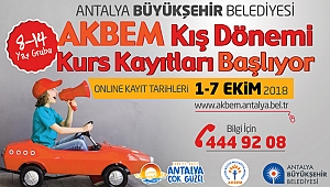 AKBEM kurs kayıtları başlıyor