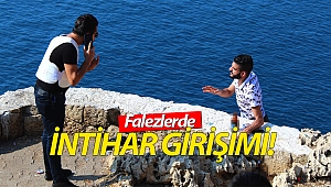 Antalya'da intihar girişimi! (Videolu)