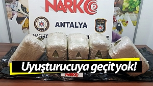 Antalya'da uyuşturucu operasyonu!