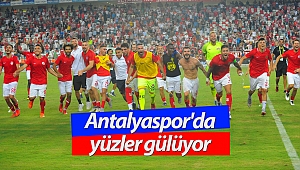 Antalyaspor'da yüzler gülüyor