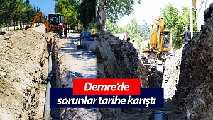 ASAT’tan Demre alt yapısına 74 milyon liralık yatırım 