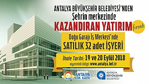 Büyükşehir'den kazandıran yatırım fırsatı 