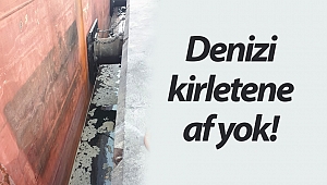 Denizi kirletene af yok!