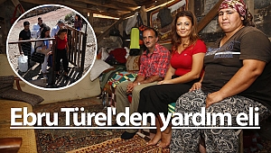 Ebru Türel ihtiyaç sahiplerinin yüzünü güldürüyor (Videolu)