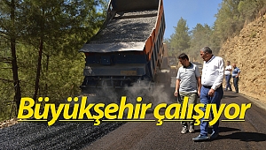 Gazipaşa'da 23 kilometrelik asfalt çalışması 