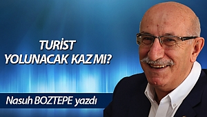 TURİST  YOLUNACAK  KAZ MI?