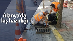 Alanya'da kış hazırlığı