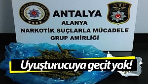 Alanya'da uyuşturucu operasyonu!