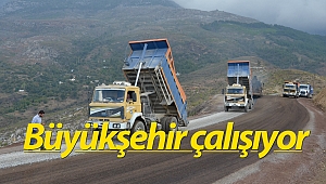 Alanya Fakırcalı yolu asfaltlanıyor