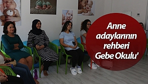  Anne adaylarının rehberi 'Gebe Okulu'