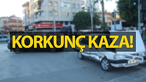 Manavgat'ta trafik kazası!