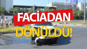 Manavgat'taki kaza ucuz atlatıldı!