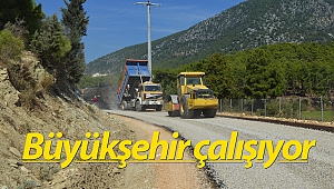 Manavgat Tilkiler yolu asfalta kavuşuyor 