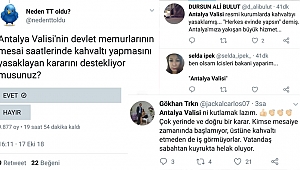 Mesai saatleri içinde sigara ve kahvaltıyı yasakladı, Twitter'da gündem oldu