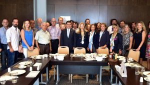 Tütüncü, Rotary Kulübü'nün konuğu oldu