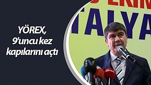 YÖREX, 9'uncu kez kapılarını açtı