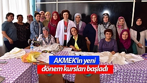 AKMEK'in yeni dönem kursları başladı