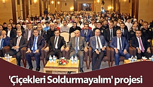 Antalya'da 'Çiçekleri Soldurmayalım' projesi