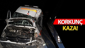 Antalya'da hasta bebeği taşıyan ambulans ile tır çarpıştı!