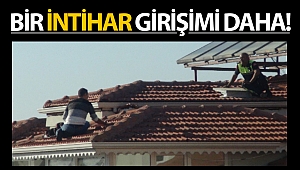 Antalya'da intihar girişimi!