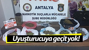 Antalya'da uyuşturucu operasyonu!