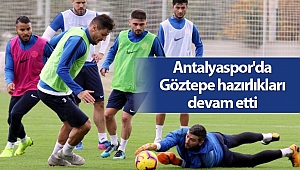 Antalyaspor'da Göztepe hazırlıkları devam etti