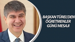Başkan Türel'den Öğretmenler Günü Mesajı