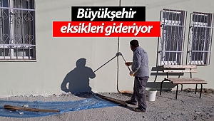 Büyükşehir'den ibadethane ve okullara bakım onarım
