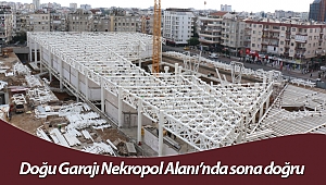 Doğu Garajı Nekropol Alanı’nda sona doğru