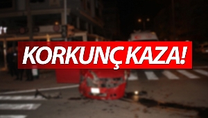 Manavgat'ta trafik kazası! (Videolu)