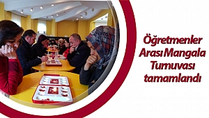 Öğretmenler Arası Mangala Turnuvası tamamlandı