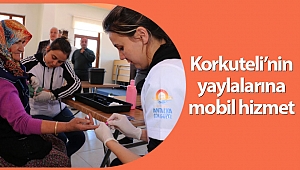 Sağlık hizmetleri Korkutelilerin ayağına geldi