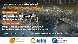 Tarih söyleşilerinde Nekropolis anlatılacak
