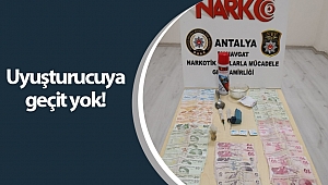 Antalya'da uyuşturucu operasyonu!