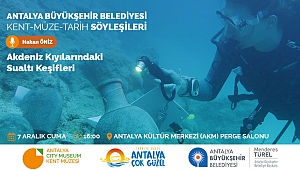 Antalya'nın su altı keşifleri konuşulacak