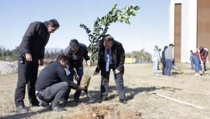 AÜ İletişim Fakültesi'nden ağaç dikme etkinliği