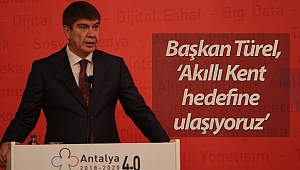 Başkan Türel, ‘Akıllı Kent hedefine ulaşıyoruz’