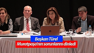 Başkan Türel Muratpaşa'nın sorunlarını dinledi