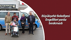 Büyükşehir Belediyesi Serik'te Engellileri ziyaret etti