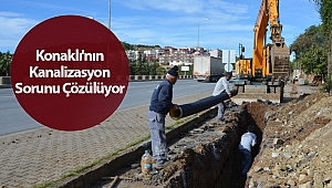 Konaklı’nın kanalizasyon sorunu çözülüyor