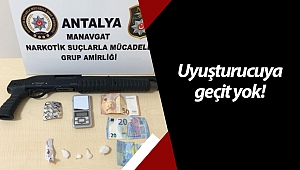Manavgat'ta uyuşturucu operasyonu!