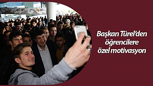 Öğrencilerden Başkan Türel’e teşekkür