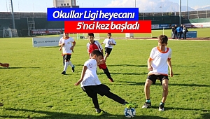 Okullar Ligi heyecanı 5'nci kez başladı