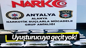 Alanya'da uyuşturucu operasyonu!