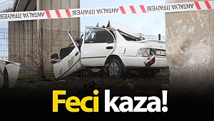 Antalya'da feci kaza!
