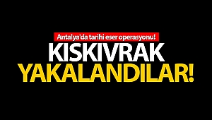 Antalya'da tarihi eser operasyonu!