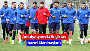 Antalyaspor'da Beşiktaş hazırlıkları başladı