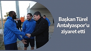 Başkan Türel Antalyaspor'u ziyaret etti