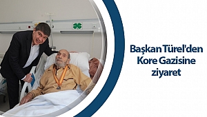 Başkan Türel'den Kore Gazisine ziyaret